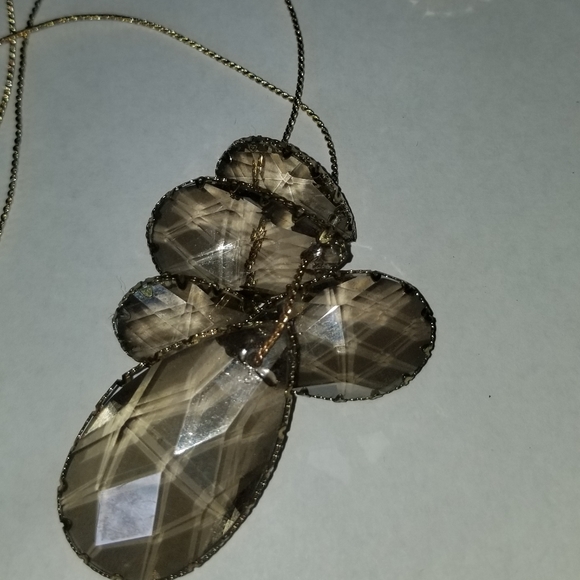 Gorgeous Smoky Quartz Necklace and Earrings - Picture 3 of 4